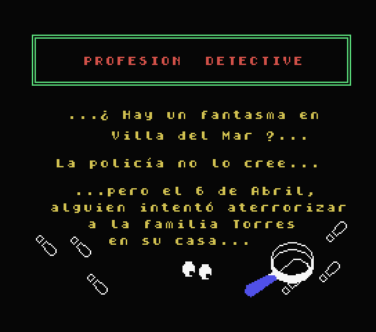 Profesión: Detective: 1er caso - El Fantasma de Villa del Mar